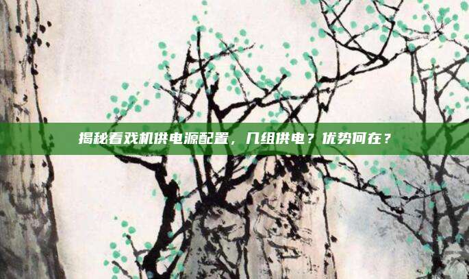 揭秘看戏机供电源配置,几组供电?优势何在?