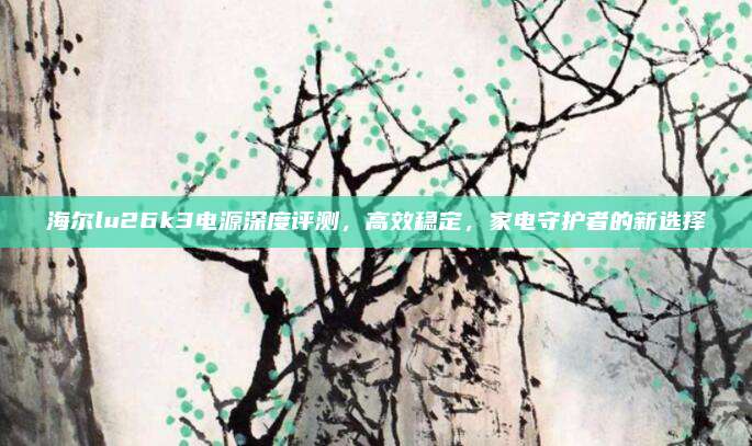 海尔lu26k3电源深度评测,高效稳定,家电守护者的新选择