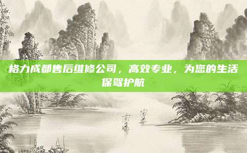 格力成都售后维修公司,高效专业,为您的生活保驾护航