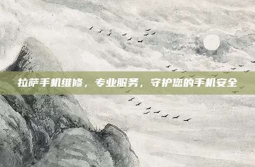 拉萨手机维修,专业服务,守护您的手机安全