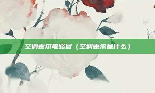 空调霍尔电路图（空调霍尔是什么）