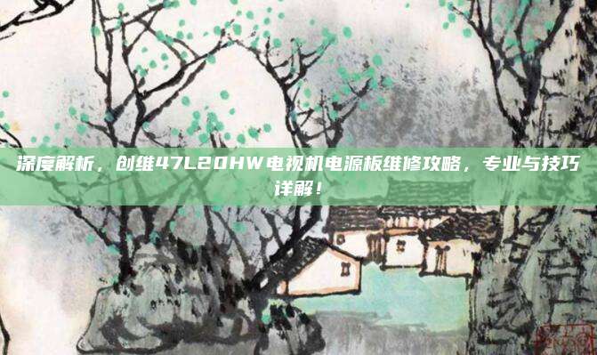 深度解析,创维47L20HW电视机电源板维修攻略,专业与技巧详解!