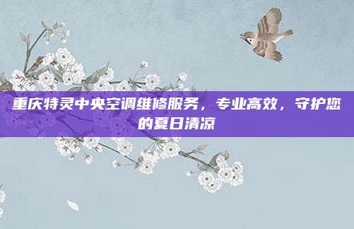 重庆特灵中央空调维修服务,专业高效,守护您的夏日清凉