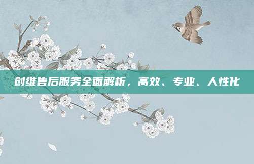 创维售后服务全面解析,高效、专业、人性化