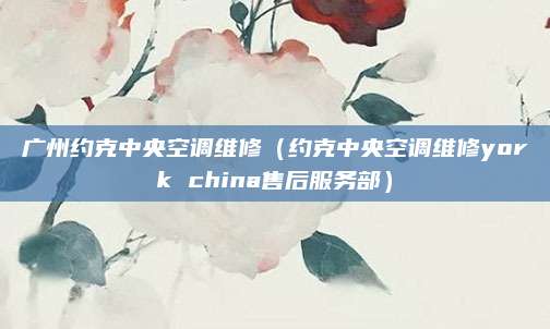 广州约克中央空调维修（约克中央空调维修york china售后服务部）