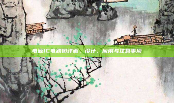 电源IC电路图详解,设计、应用与注意事项
