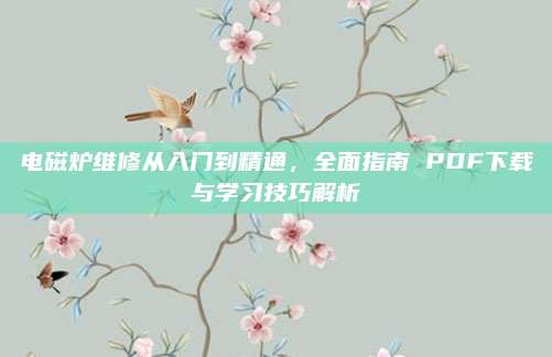 电磁炉维修从入门到精通，全面指南 PDF下载与学习技巧解析