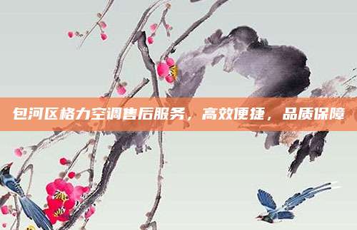 包河区格力空调售后服务,高效便捷,品质保障