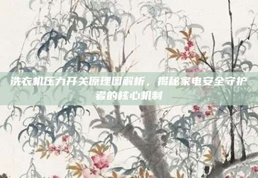 洗衣机压力开关原理图解析,揭秘家电安全守护者的核心机制