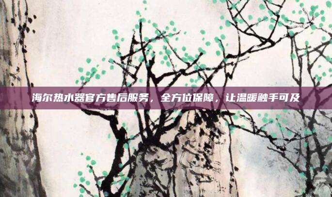 海尔热水器官方售后服务，全方位保障，让温暖触手可及