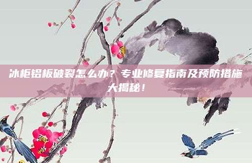 冰柜铝板破裂怎么办？专业修复指南及预防措施大揭秘！