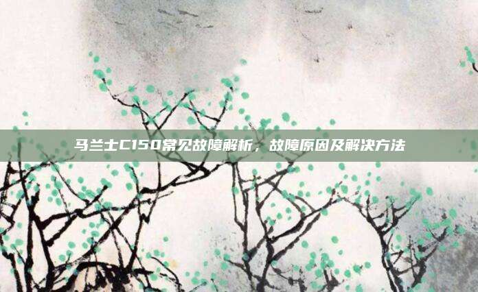 马兰士C150常见故障解析，故障原因及解决方法