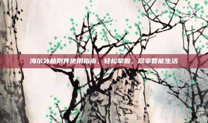 海尔冰箱附件使用指南,轻松掌握,尽享智能生活