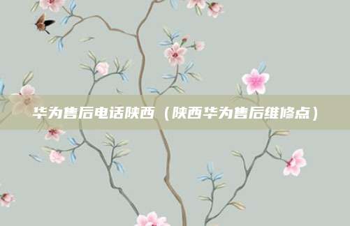 华为售后电话陕西（陕西华为售后维修点）
