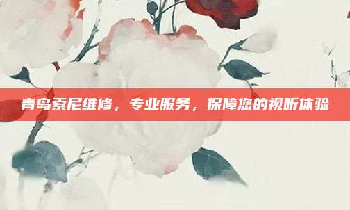 青岛索尼维修,专业服务,保障您的视听体验