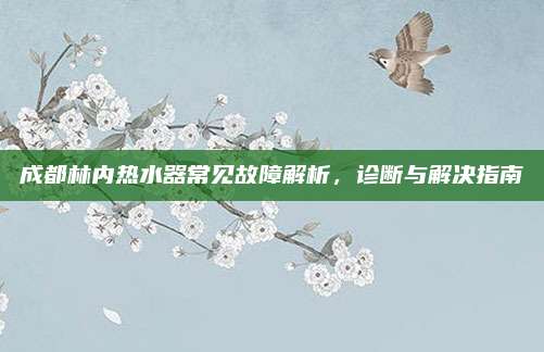 成都林内热水器常见故障解析，诊断与解决指南