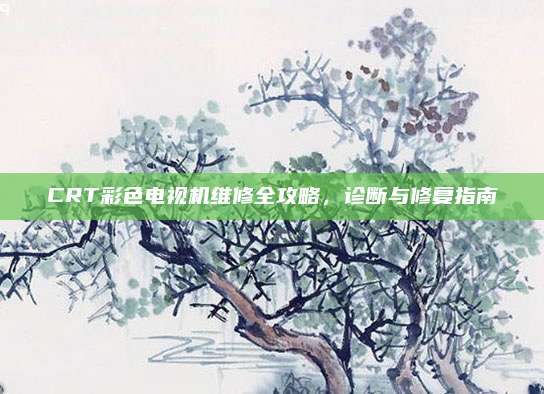 CRT彩色电视机维修全攻略，诊断与修复指南