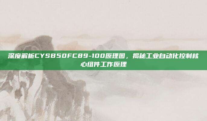 深度解析CYSB50FC89-100原理图，揭秘工业自动化控制核心组件工作原理
