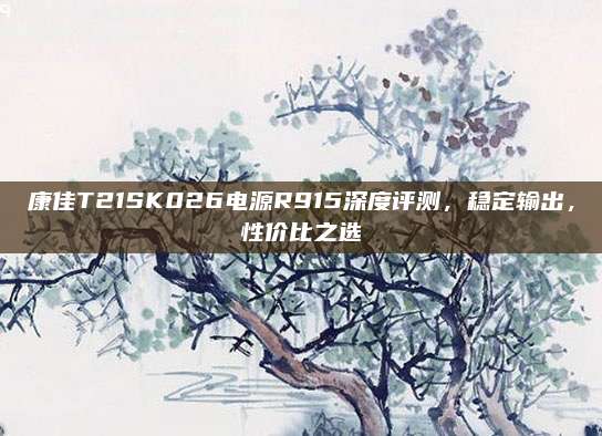 康佳T21SK026电源R915深度评测，稳定输出，性价比之选