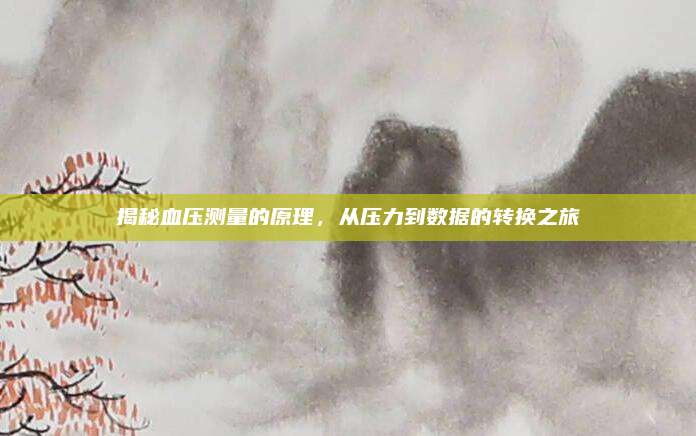 揭秘血压测量的原理，从压力到数据的转换之旅