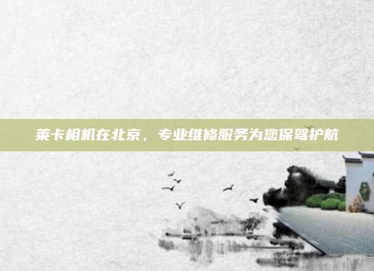 莱卡相机在北京,专业维修服务为您保驾护航