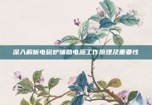 深入解析电磁炉辅助电源工作原理及重要性