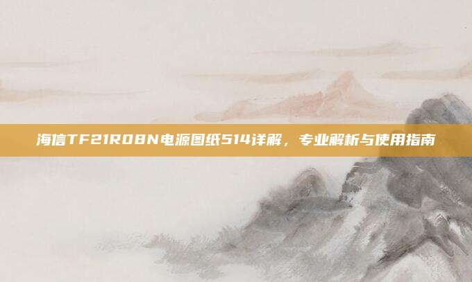 海信TF21R08N电源图纸514详解,专业解析与使用指南