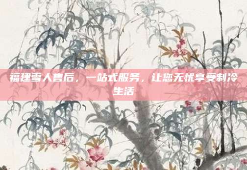 福建雪人售后,一站式服务,让您无忧享受制冷生活