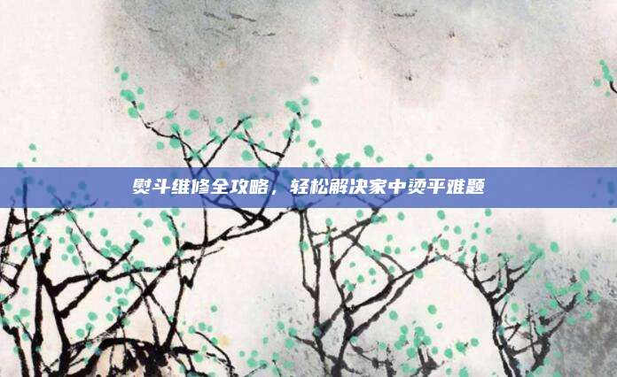 熨斗维修全攻略,轻松解决家中烫平难题