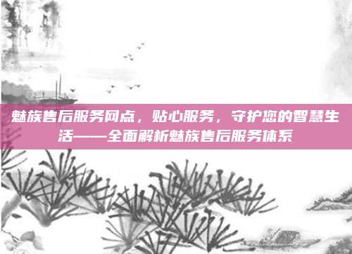 魅族售后服务网点,贴心服务,守护您的智慧生活——全面解析魅族售后服务体系