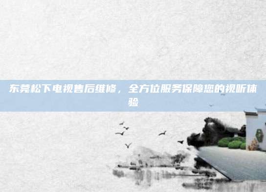 东莞松下电视售后维修,全方位服务保障您的视听体验