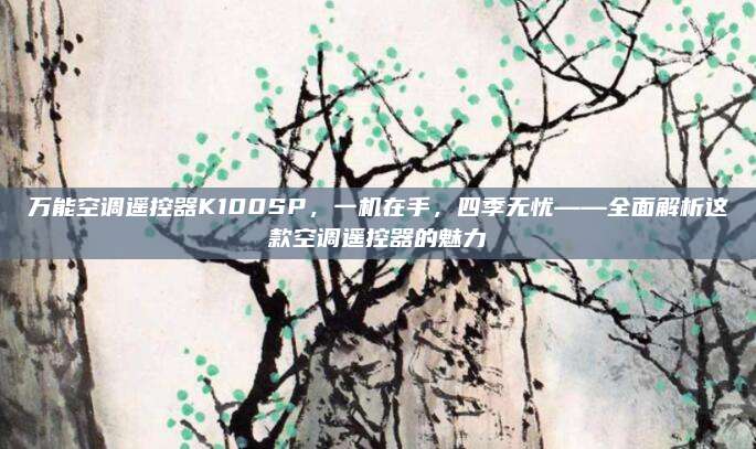 万能空调遥控器K100SP,一机在手,四季无忧——全面解析这款空调遥控器的魅力