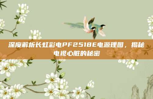 深度解析长虹彩电PF2518E电源理图,揭秘电视心脏的秘密
