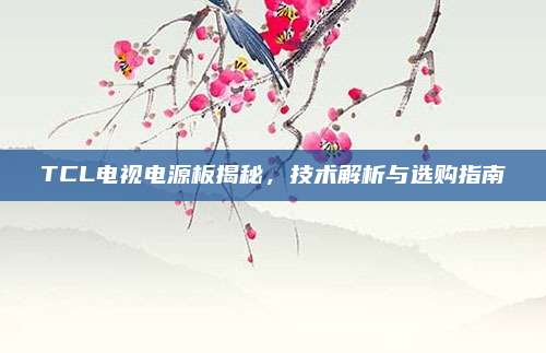 TCL电视电源板揭秘,技术解析与选购指南