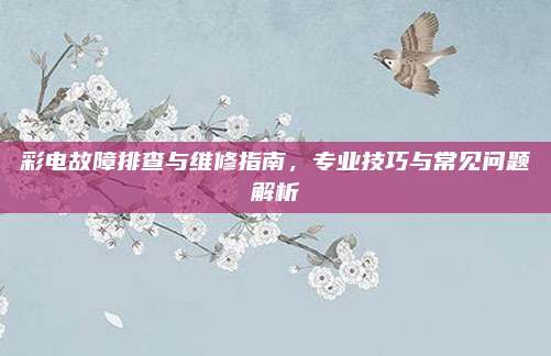 彩电故障排查与维修指南,专业技巧与常见问题解析