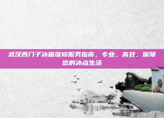 武汉西门子冰箱维修服务指南,专业、高效,保障您的冰点生活