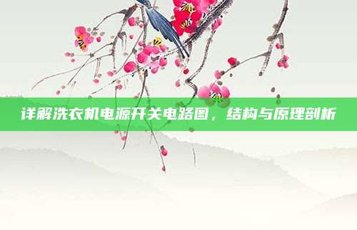 详解洗衣机电源开关电路图,结构与原理剖析