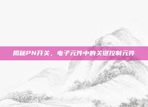揭秘PN开关,电子元件中的关键控制元件