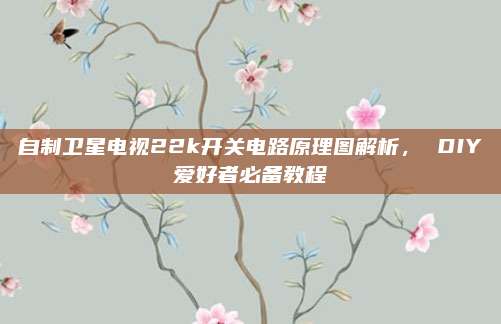 自制卫星电视22k开关电路原理图解析， DIY爱好者必备教程