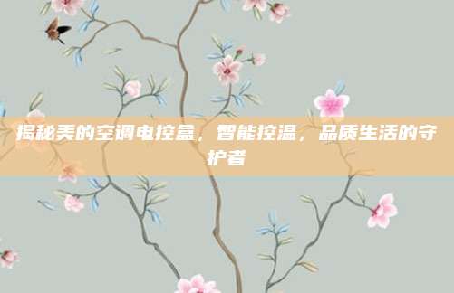 揭秘美的空调电控盒,智能控温,品质生活的守护者