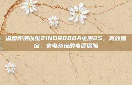深度评测创维21ND9000A电源25,高效稳定,家电新宠的电源保障