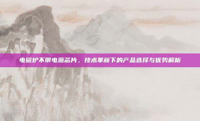 电磁炉不带电源芯片，技术革新下的产品选择与优势解析