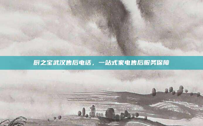 厨之宝武汉售后电话，一站式家电售后服务保障