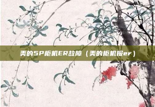 美的5P柜机ER故障（美的柜机报er）