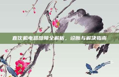 直饮机电路故障全解析，诊断与解决指南