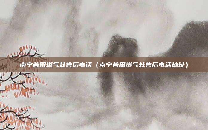 南宁普田燃气灶售后电话(南宁普田燃气灶售后电话地址)