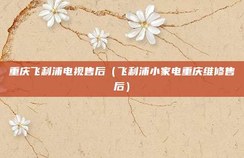 重庆飞利浦电视售后(飞利浦小家电重庆维修售后)