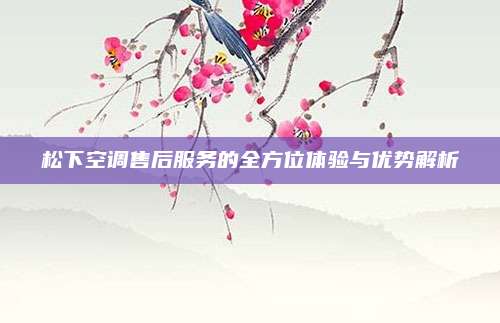 松下空调售后服务的全方位体验与优势解析