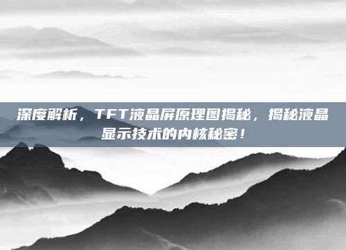 深度解析,TFT液晶屏原理图揭秘,揭秘液晶显示技术的内核秘密!