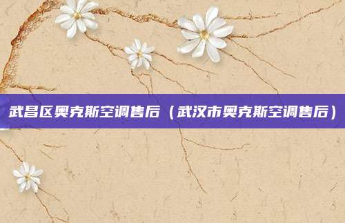 武昌区奥克斯空调售后(武汉市奥克斯空调售后)